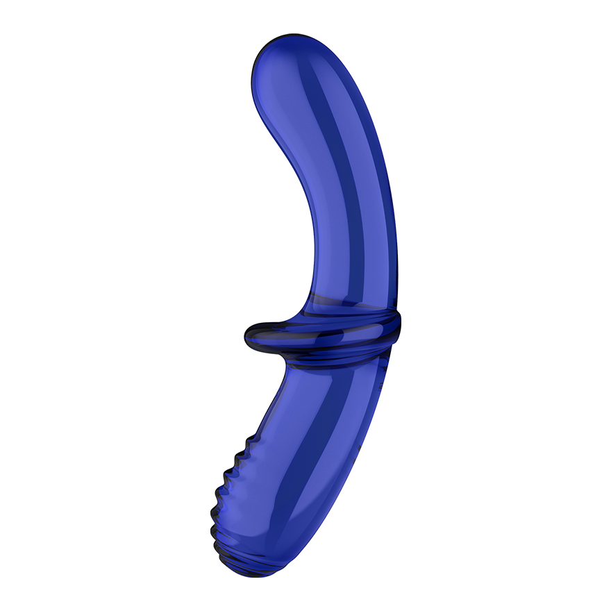 Satisfyer Double Crystal Gode en Verre