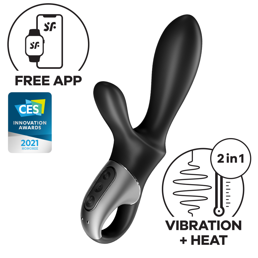 Satisfyer Heat Climax + Connect App Warming Vibrator