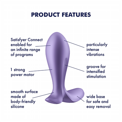 Satisfyer Intensity Plug Connect App - Thorn & Feather