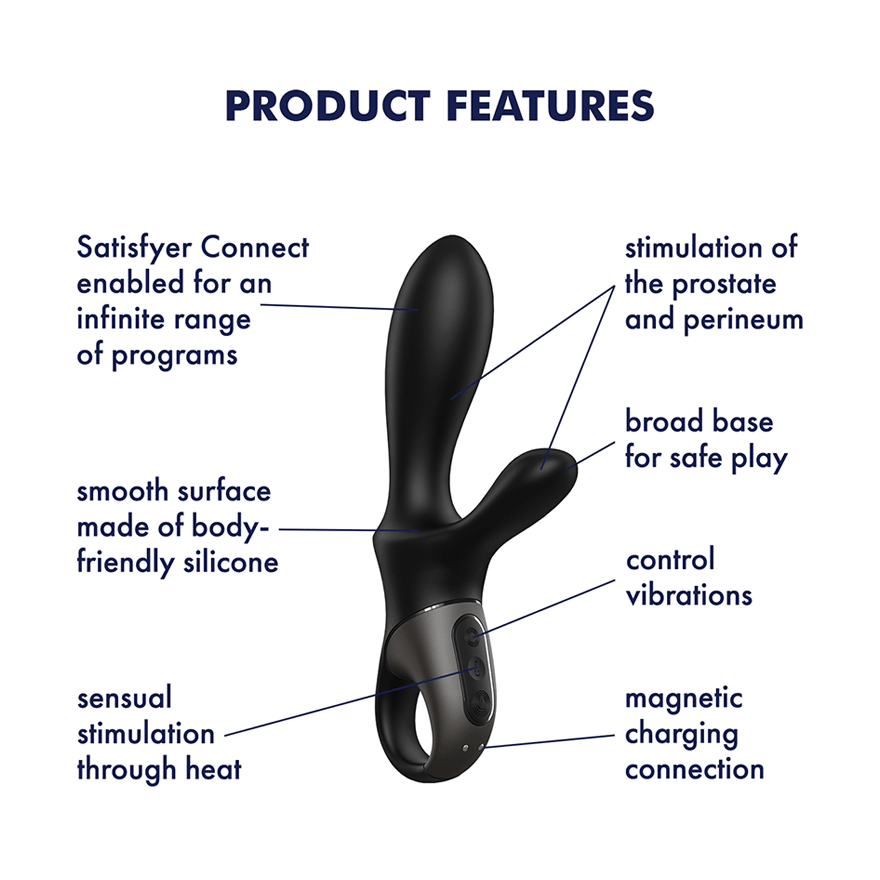 Satisfyer Heat Climax + Connect App Warming Vibrator