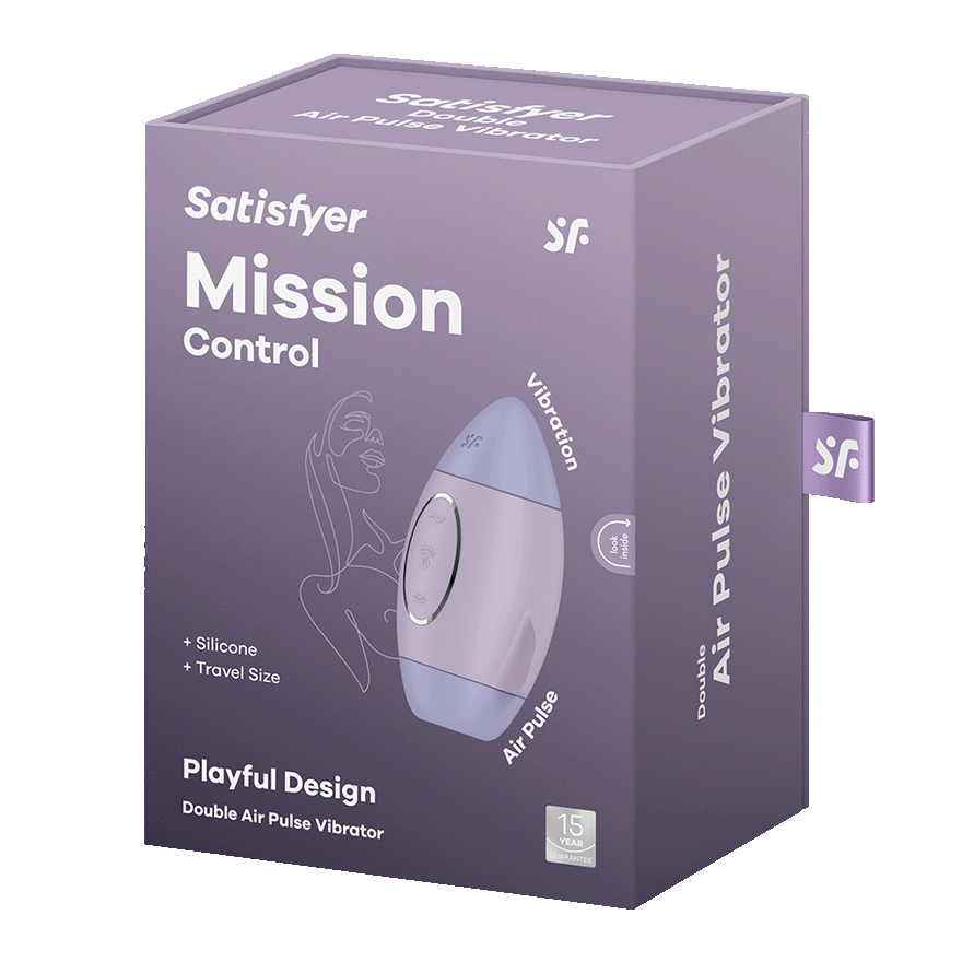 Satisfyer Mission Control Double Air Pulse Vibrator
