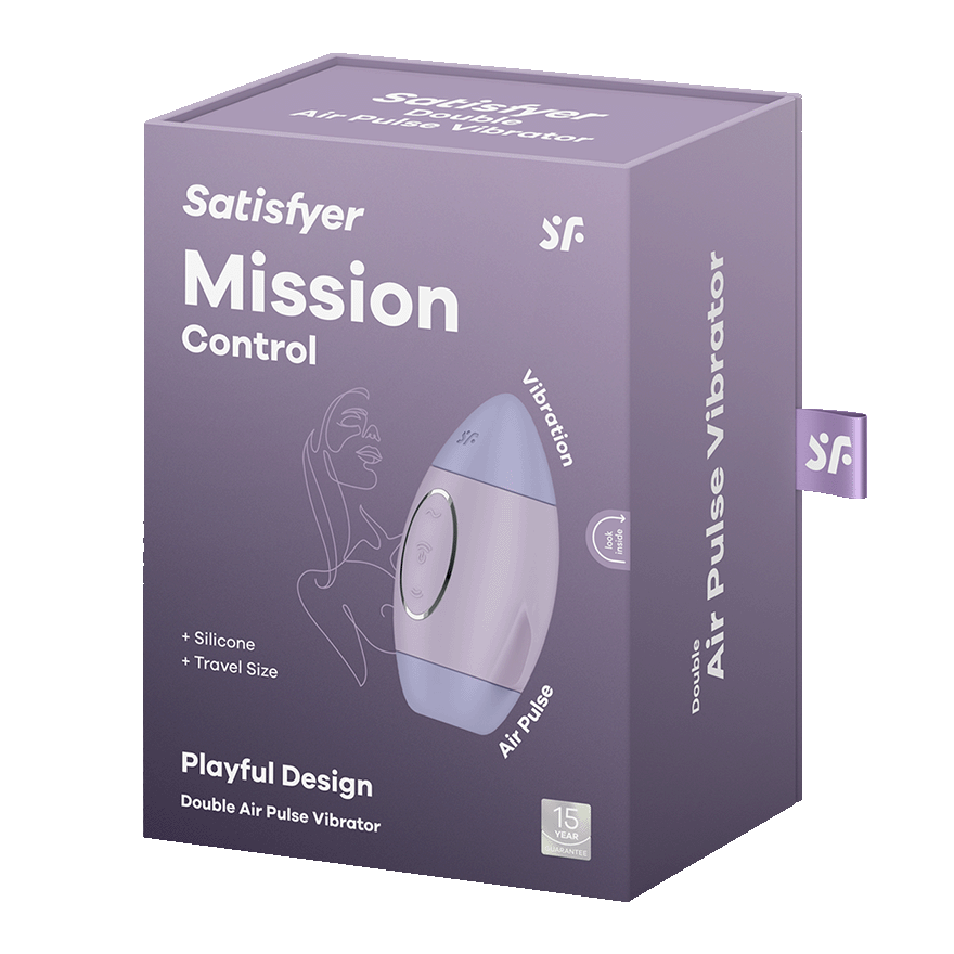 Vibromasseur à double impulsion d'air Satisfyer Mission Control