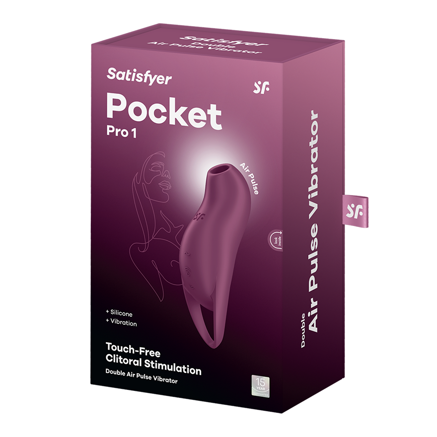 Satisfyer Pocket Pro 1 Double Air Pulse Vibrator