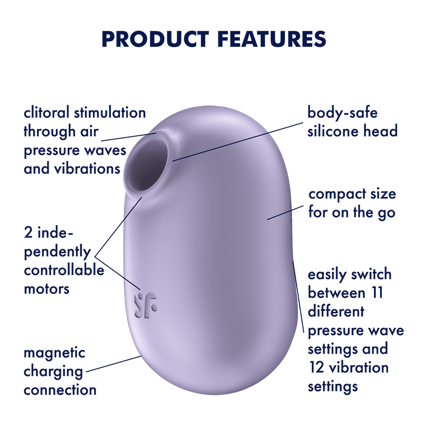 Vibromasseur Air Pulse Satisfyer Pro To Go 2