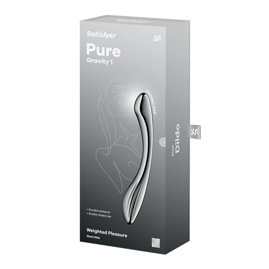 Satisfyer Pure Gravity 1 Curved Dildo