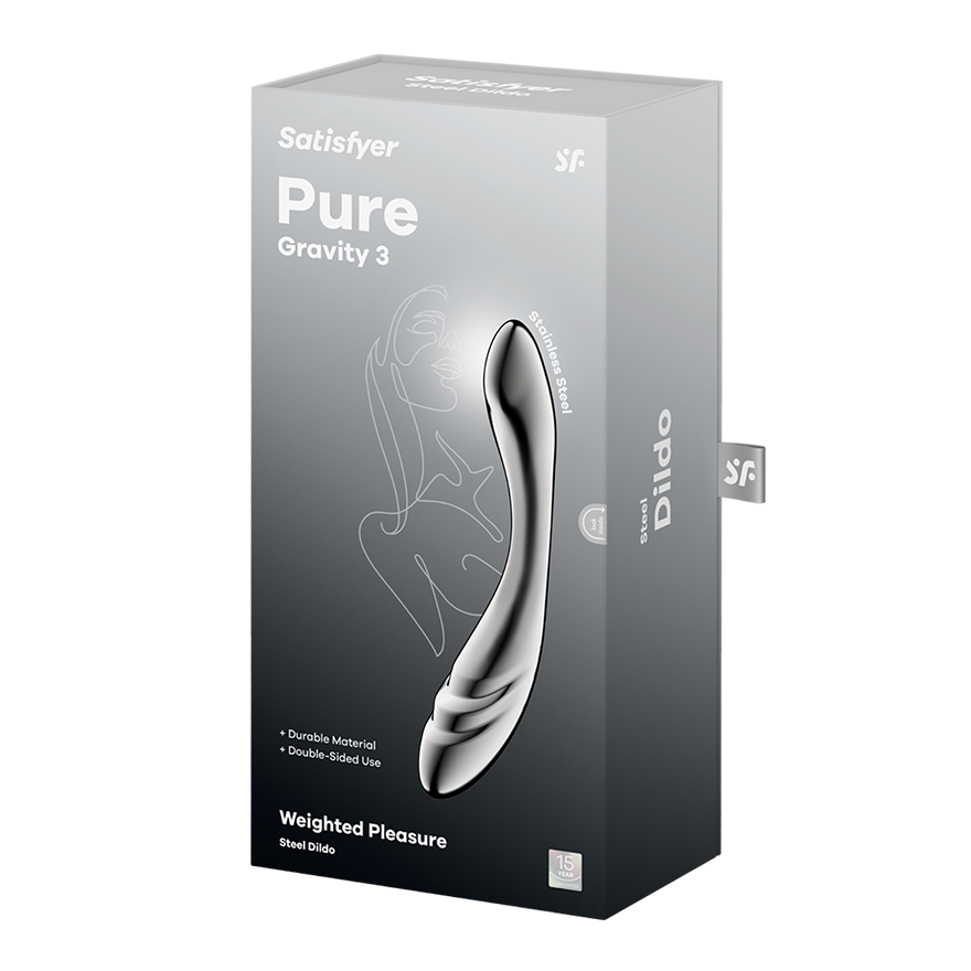 Godemiché incurvé Satisfyer Pure Gravity 3