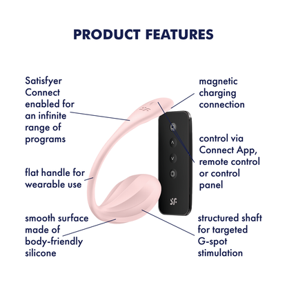 Satisfyer Ribbed Petal Connect App Vibrator