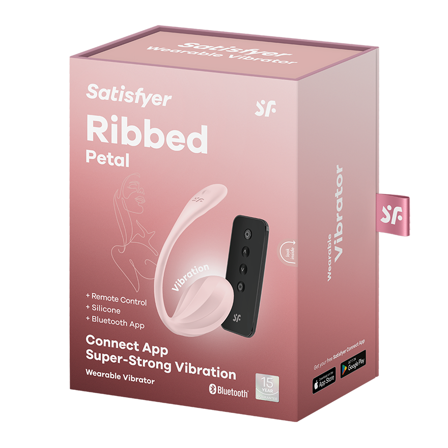 Satisfyer Ribbed Petal Connect App Vibrator