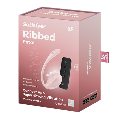 Satisfyer Ribbed Petal Connect App Vibrator