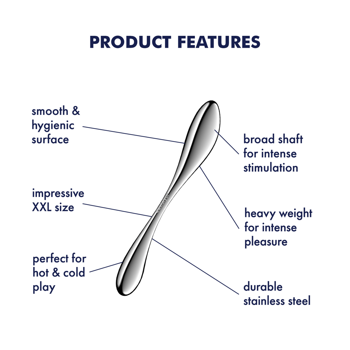 Satisfyer Star Force 3 Double Dildo