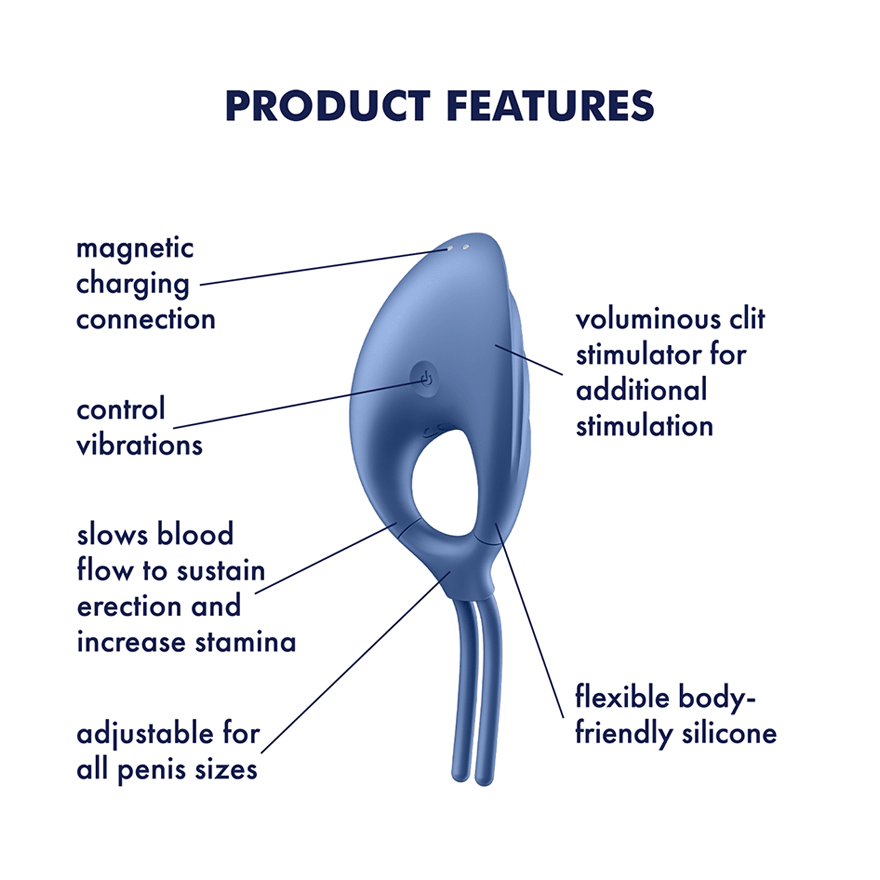 Satisfyer Swordsman Cock Ring - Thorn & Feather