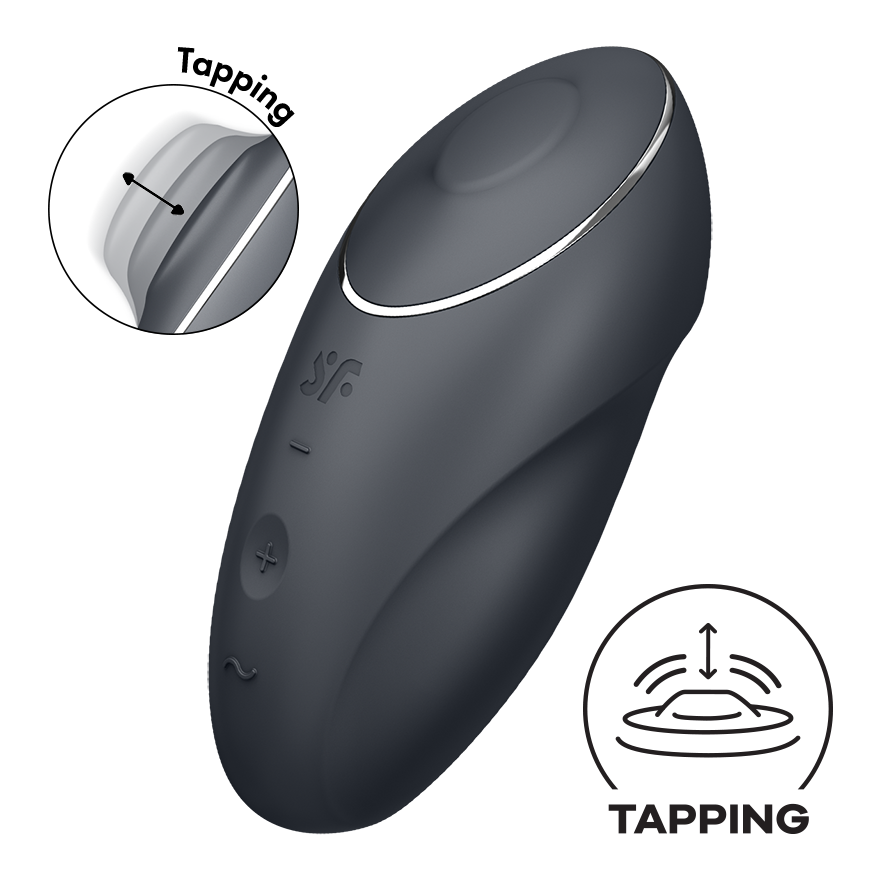 Vibromasseurs à poser Satisfyer Tap &amp; Climax 1