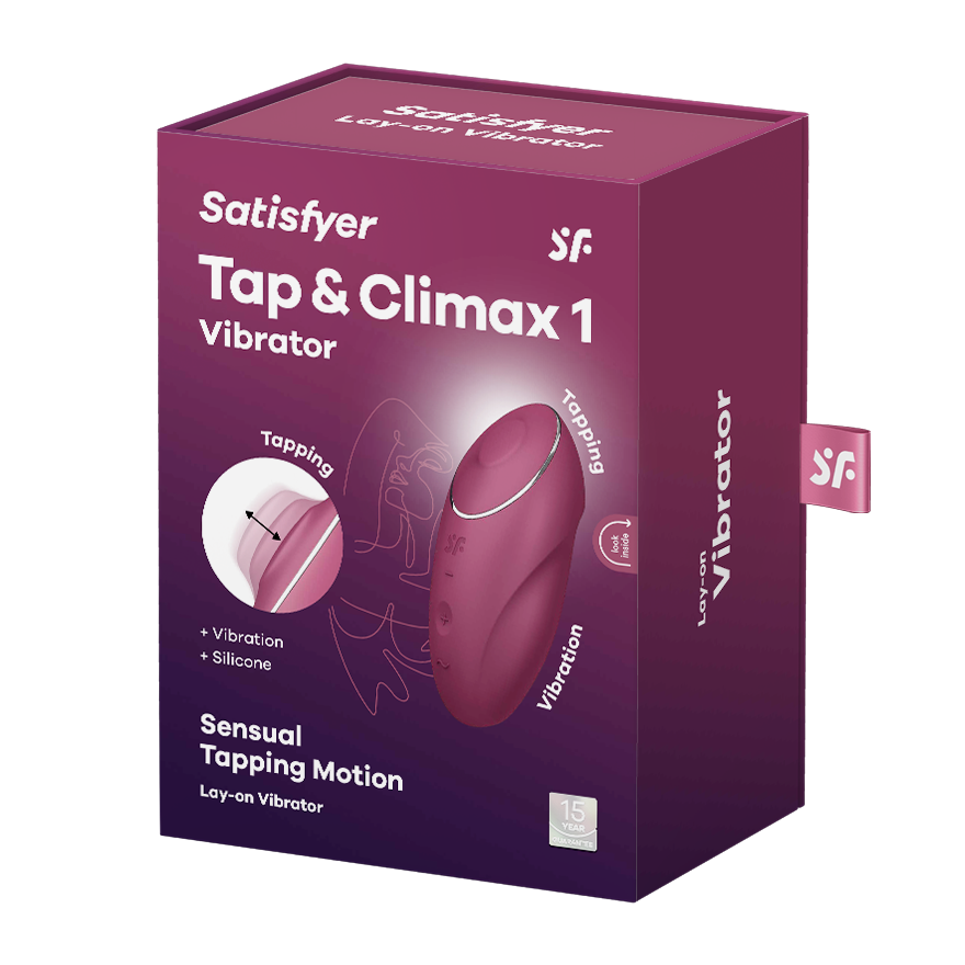 Satisfyer Tap & Climax 1 Lay-on Vibrators