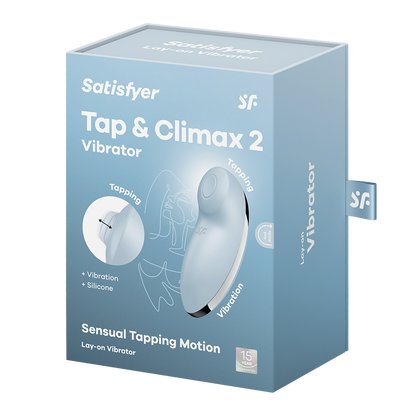 Satisfyer Tap & Climax 2 Lay-on Vibrator