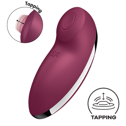 Satisfyer Tap & Climax 2 Lay-on Vibrator