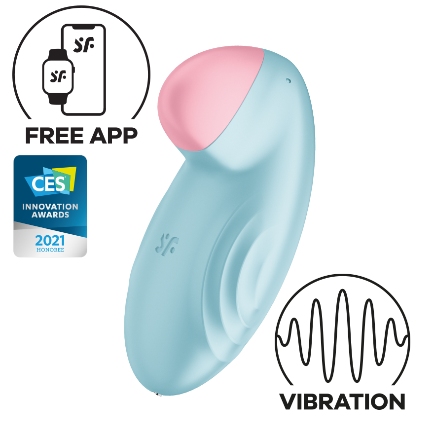 Vibromasseur clitoridien Satisfyer Tropical Tip Connect App