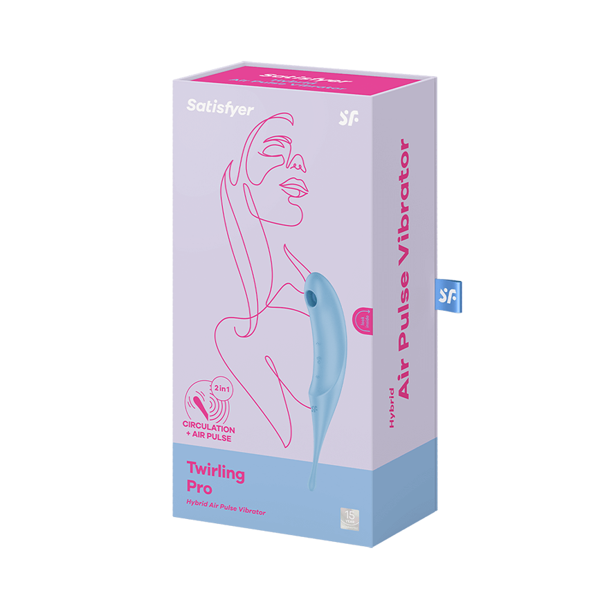 Vibromasseur Air Pulse Satisfyer Twirling Pro
