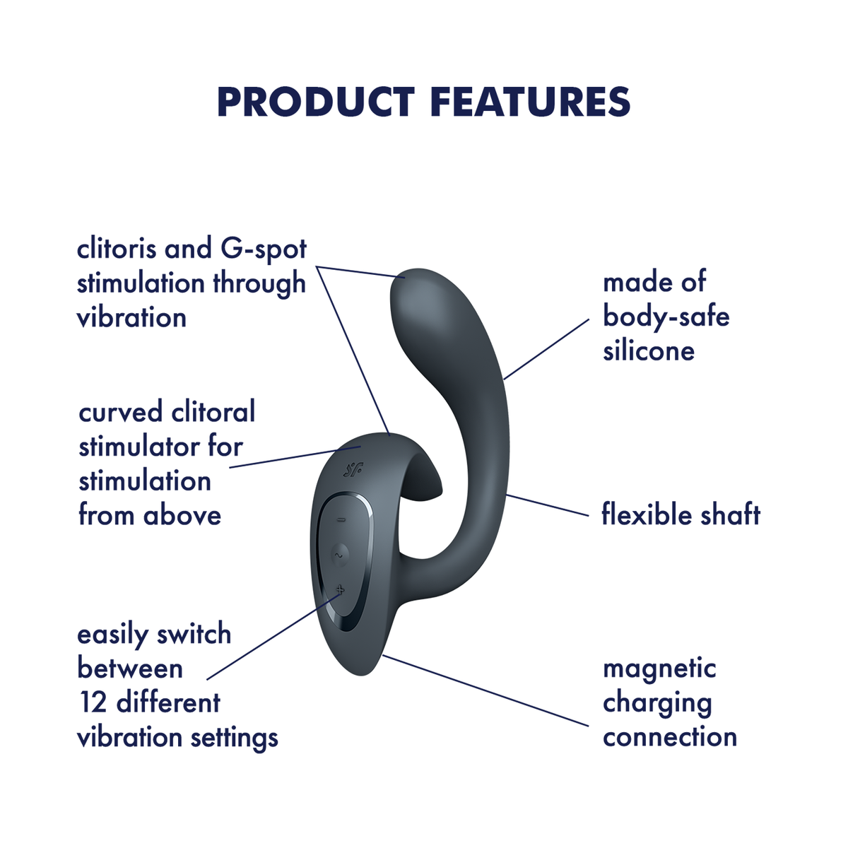 Plug anal vibrant Satisfyer Backdoor Lover