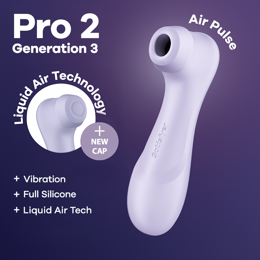 Stimulateur clitoridien Air Pulse Satisfyer Pro 2 Gen 3