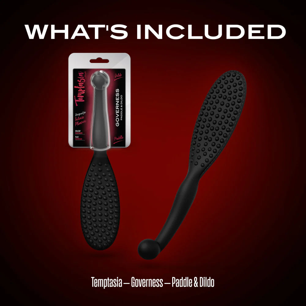Temptasia Governess Dual-Function Paddle & Dildo