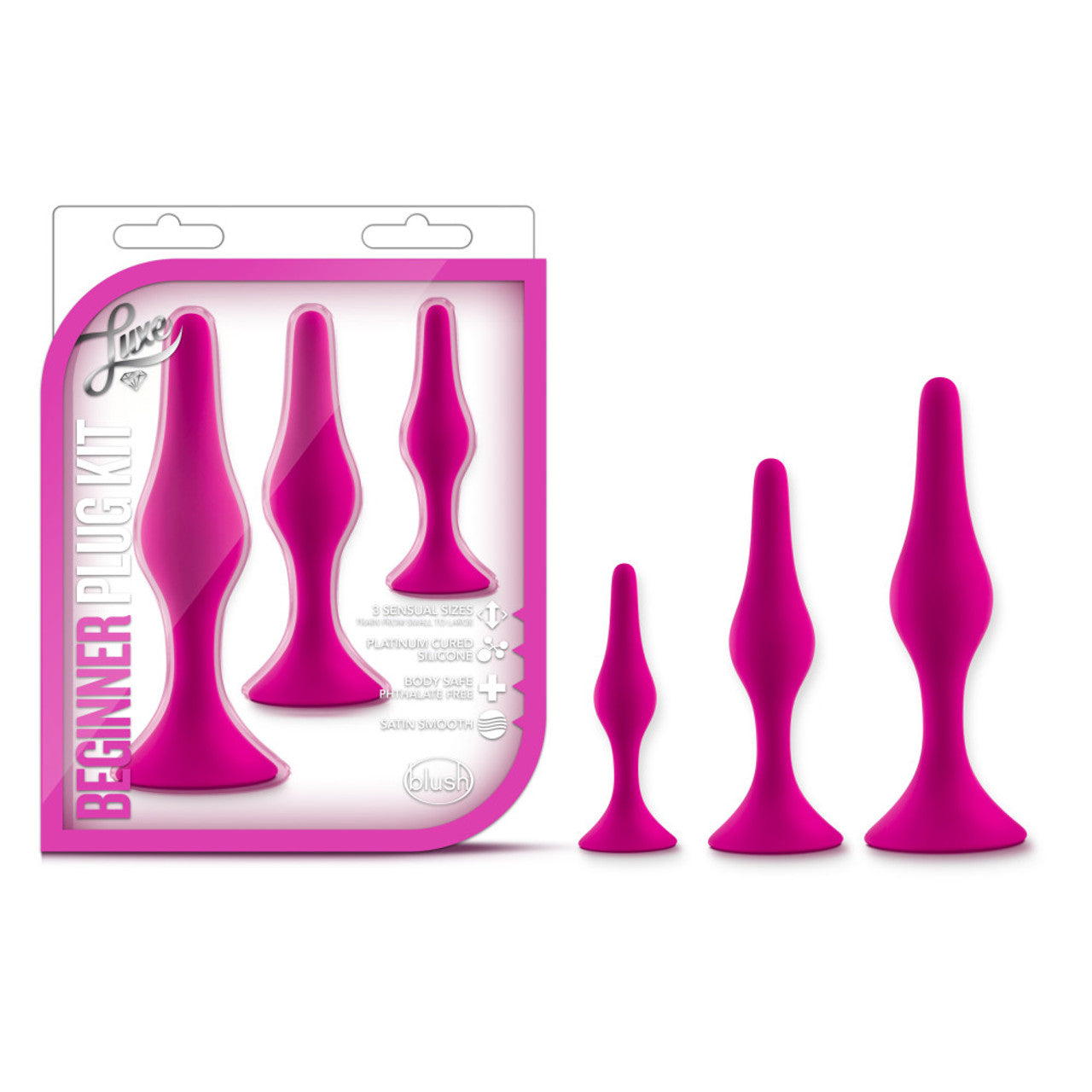Luxe Beginner Plug Kit - Pink - Thorn & Feather