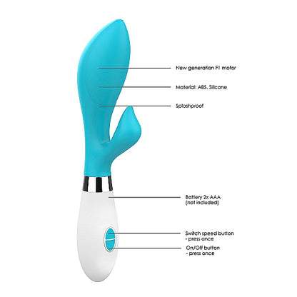 Achelois Ultra Soft Silicone 10 Speed Dual Motor Vibrator - Thorn & Feather