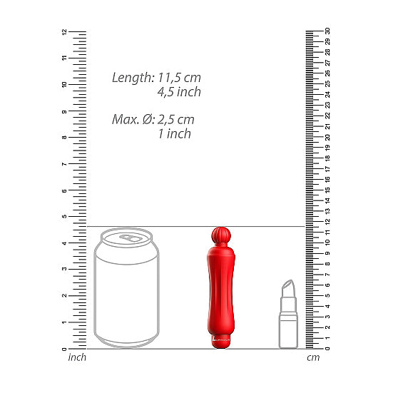 Demi ABS Bullet With Silicone Sleeve 10-Speeds - Thorn & Feather