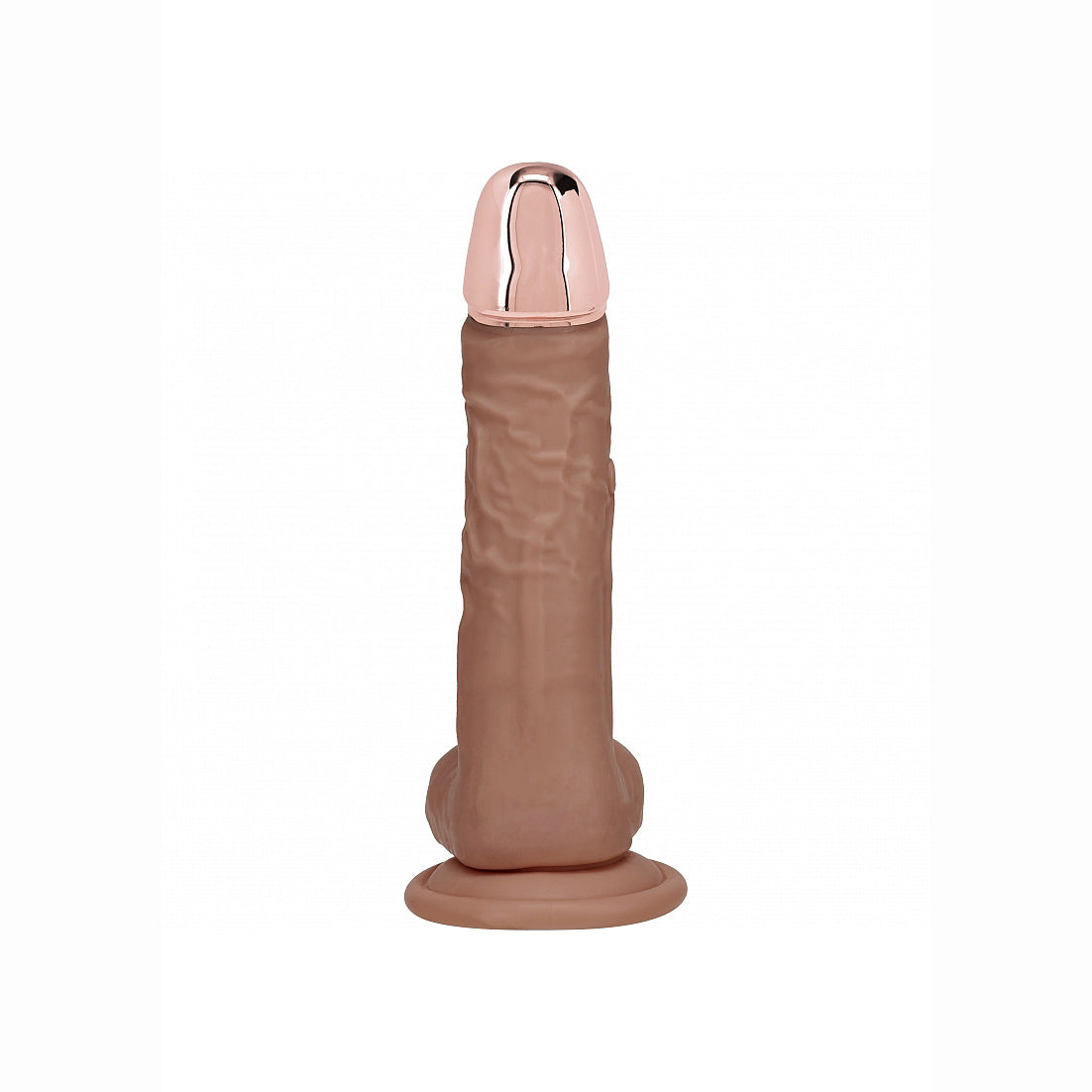 6" Vibrating and Rotating Cock With Balls