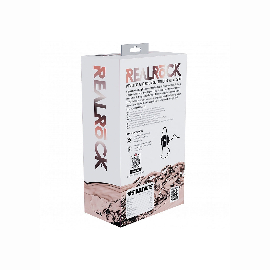 6" Vibrating and Rotating Cock With Balls