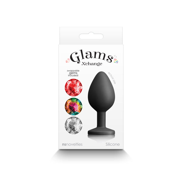 Glams Xchange Plug - Round, Medium