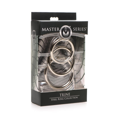 Master Series Trine Steel C-Ring Collection - Thorn & Feather
