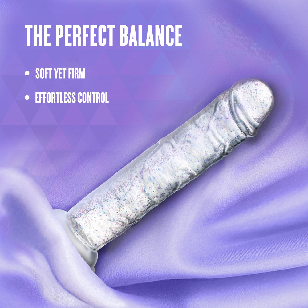 Naturally Yours Glamor 7 Inch Realistic Glitter Dildo