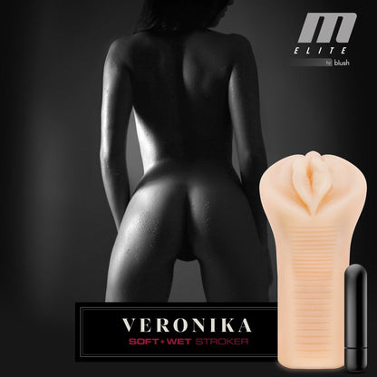 Masturbateur Veronika Soft and Wet de M Elite - Beige