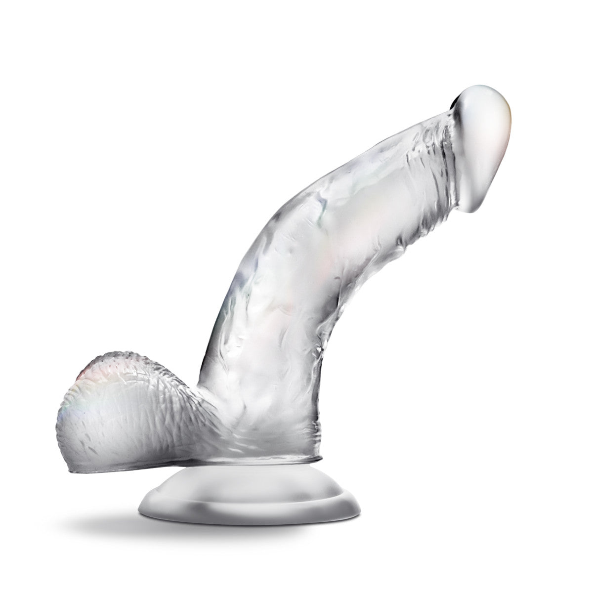 B Yours Diamond Sparkle 6.5" Dildo - Clear