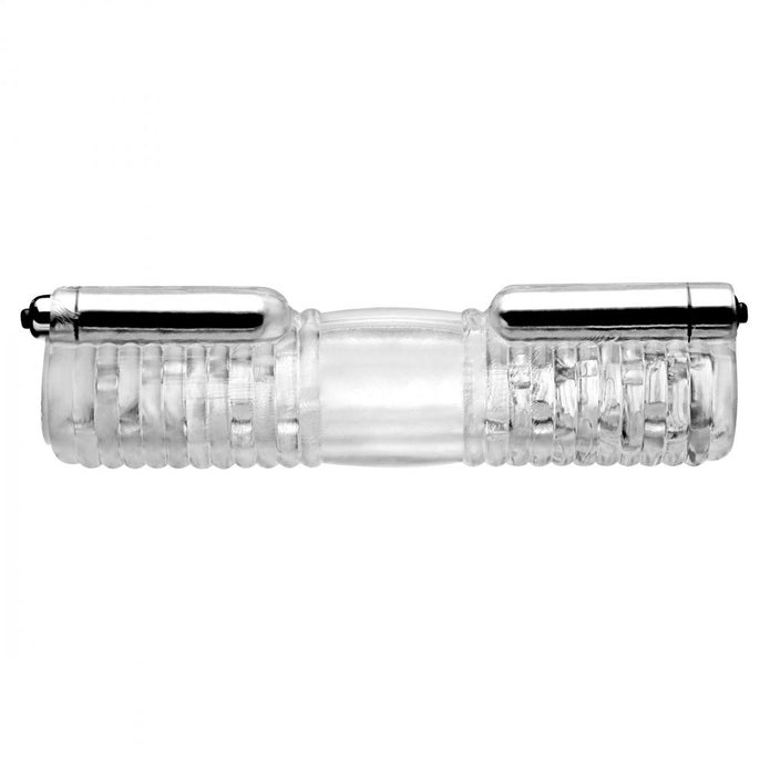 Head to Head Vibrating Sleeve