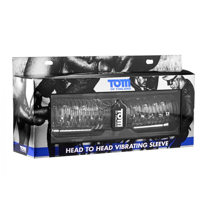 Head to Head Vibrating Sleeve