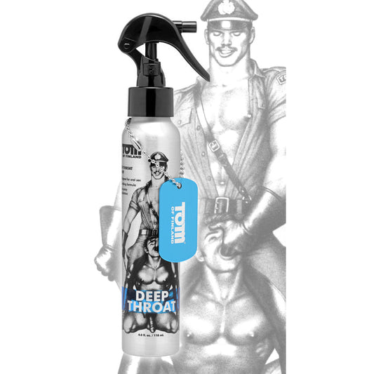 Tom of Finland Deep Throat Spray - 4 oz