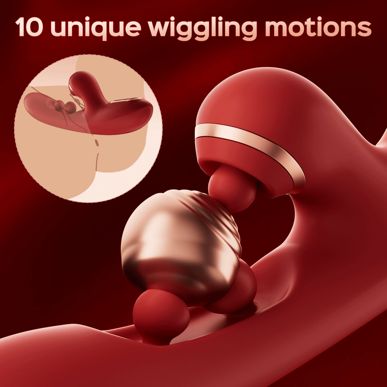 Honey Play Box - TICKLER Wiggling & Tapping Clitoral & G-Spot Stimulator