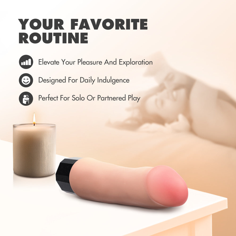 Dr. Avery 7.5” Realistic Vibrating Dildo