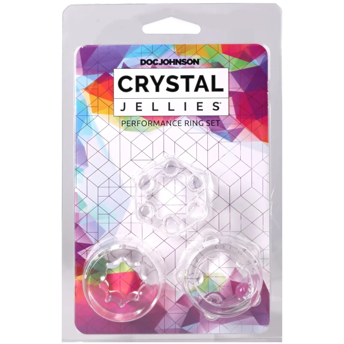 Crystal Jellies Performance Ring Set
