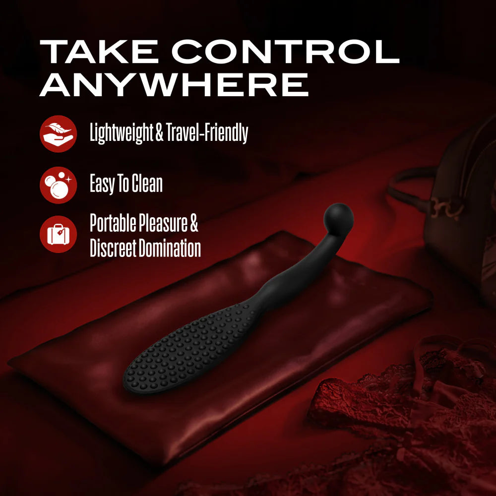 Temptasia Governess Dual-Function Paddle & Dildo