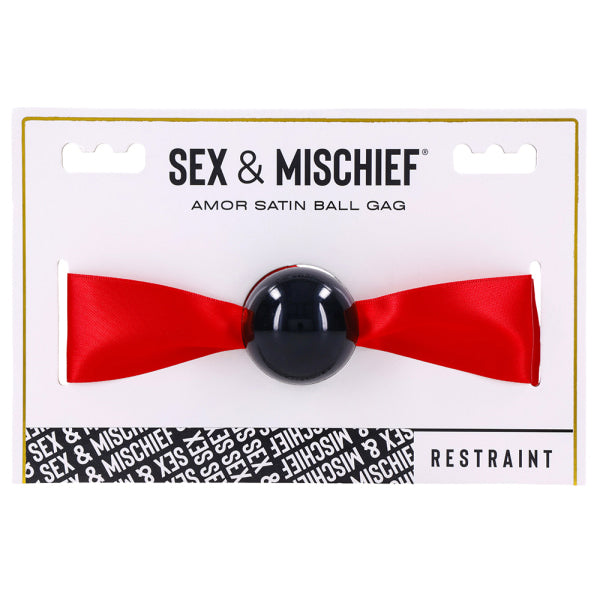 Sex & Mischief Amor Satin Ball Gag