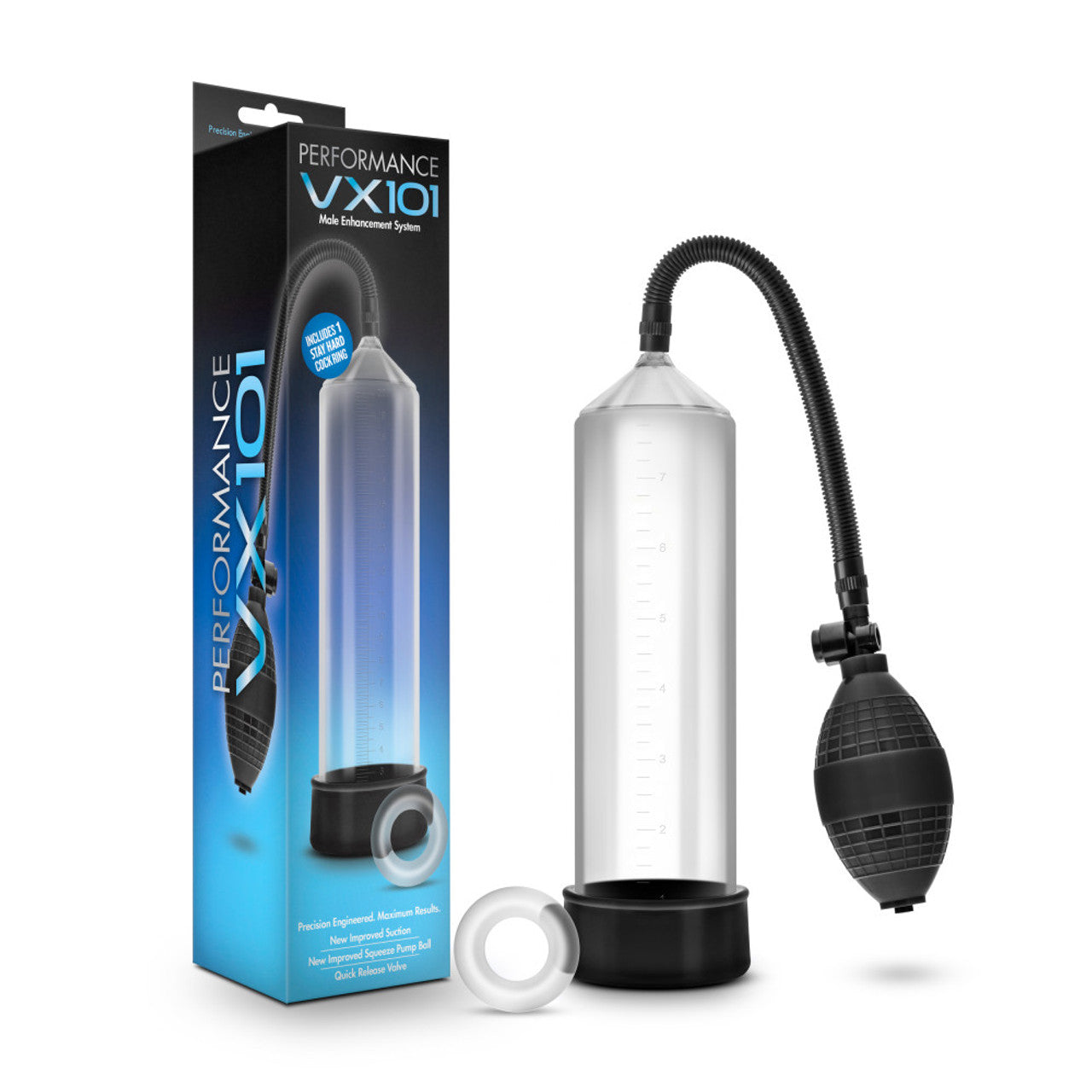 VX101 Male Enhancement Pump - Clear
