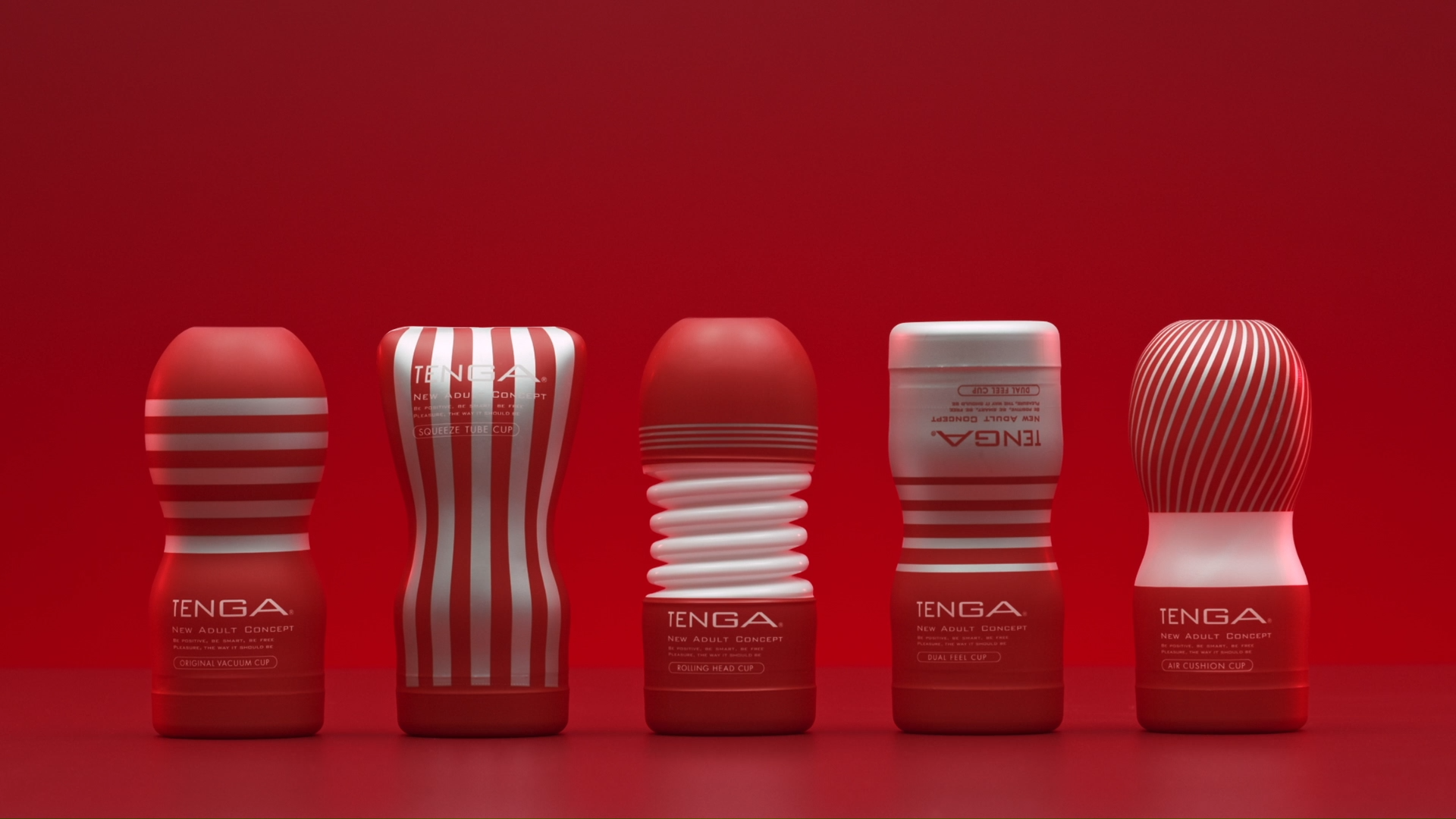 Tenga Original Vacuum Red Cup Set