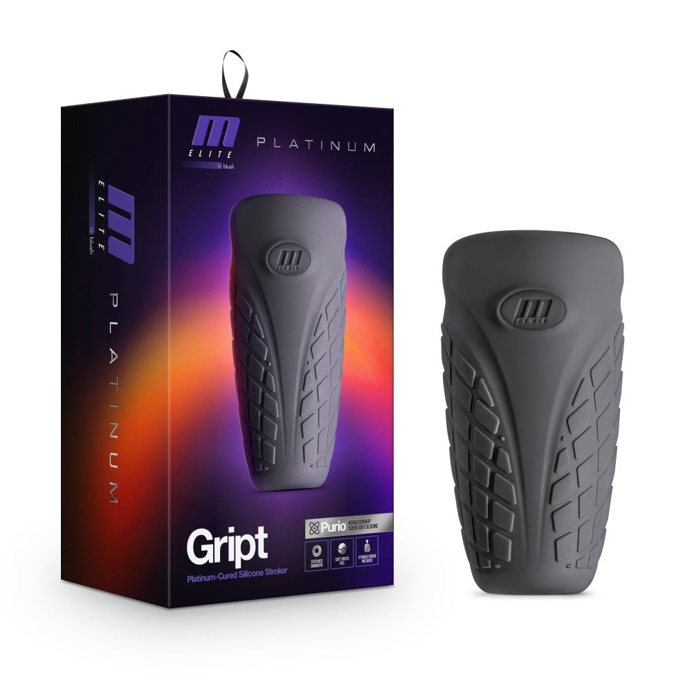 Stroker M Elite Platinum Gript - Noir