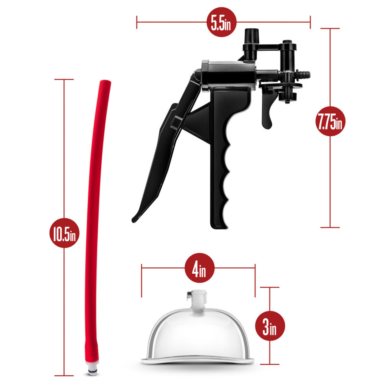 Temptasia Advanced Pussy Pump System - Thorn & Feather