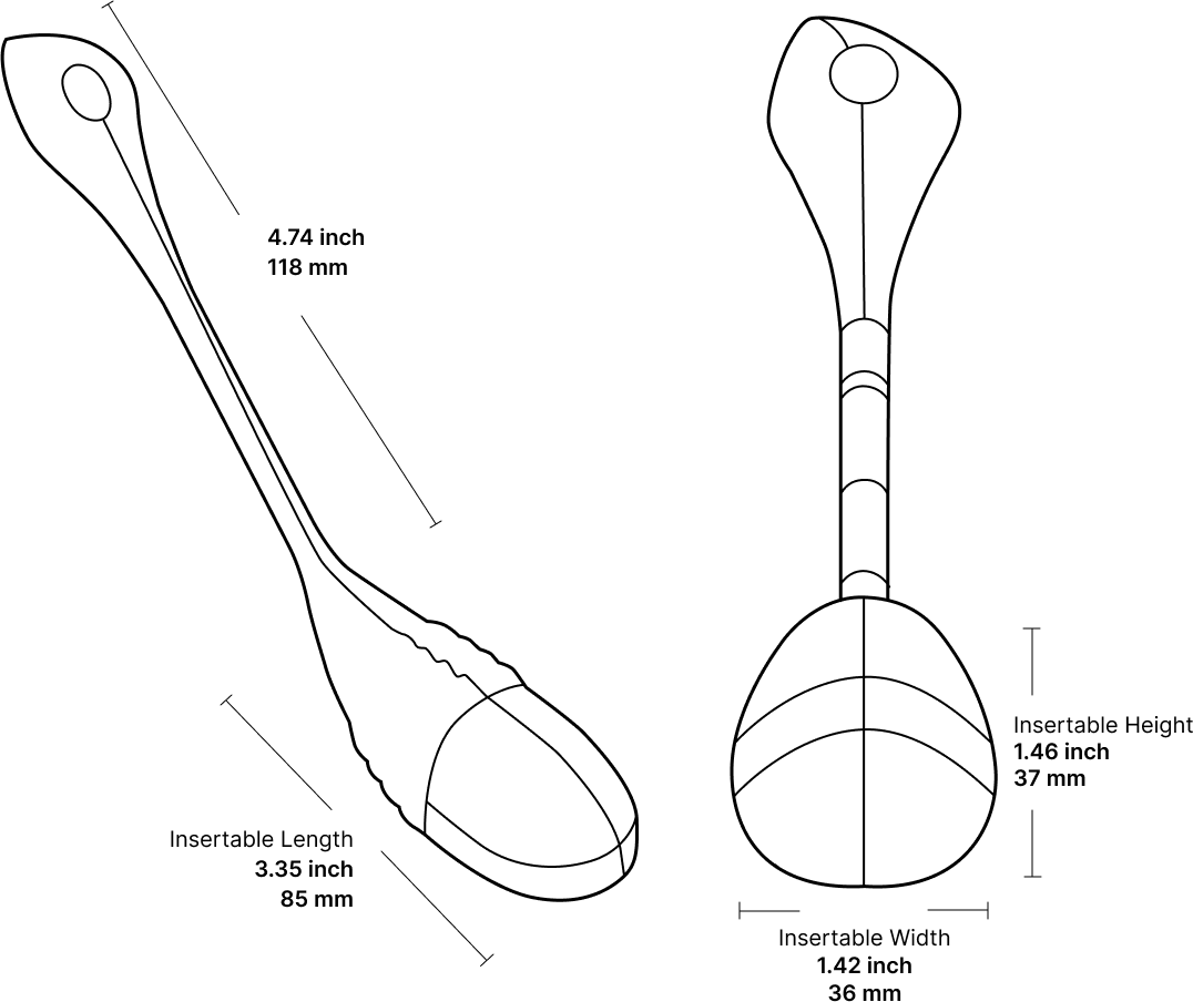 Oeuf vibrant à poussée Lovense Vulse 