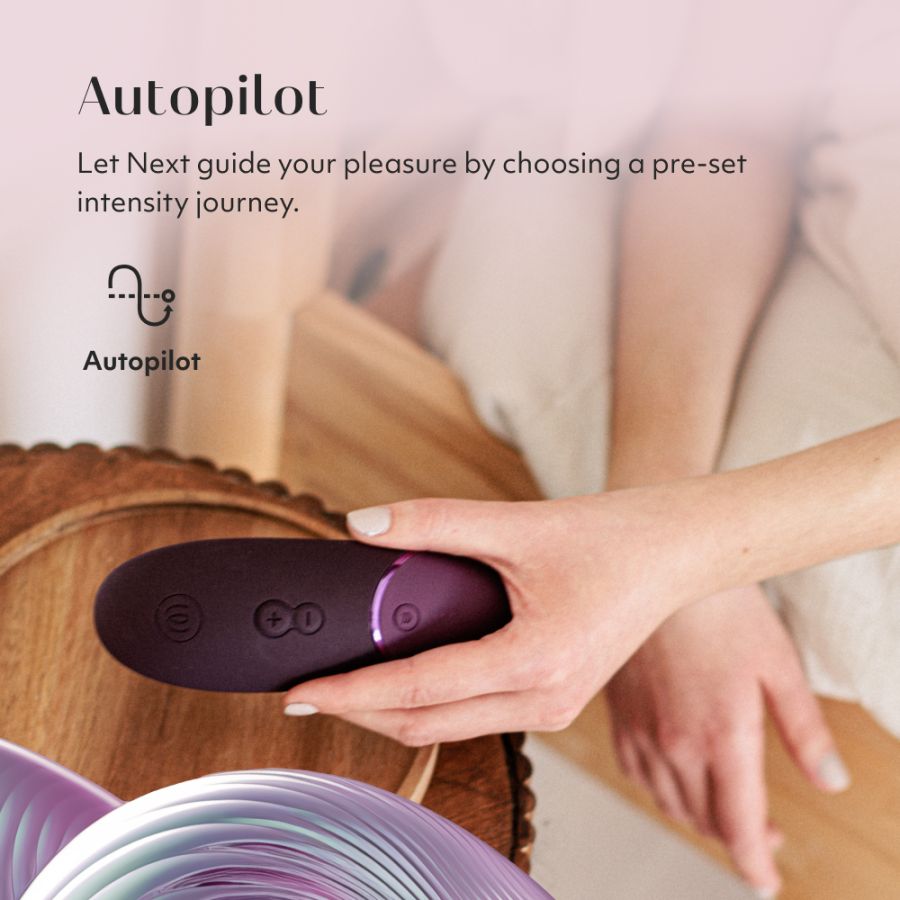 Stimulateur clitoridien Womanizer Next 3D Pleasure Air avec contrôle de l'orgasme 