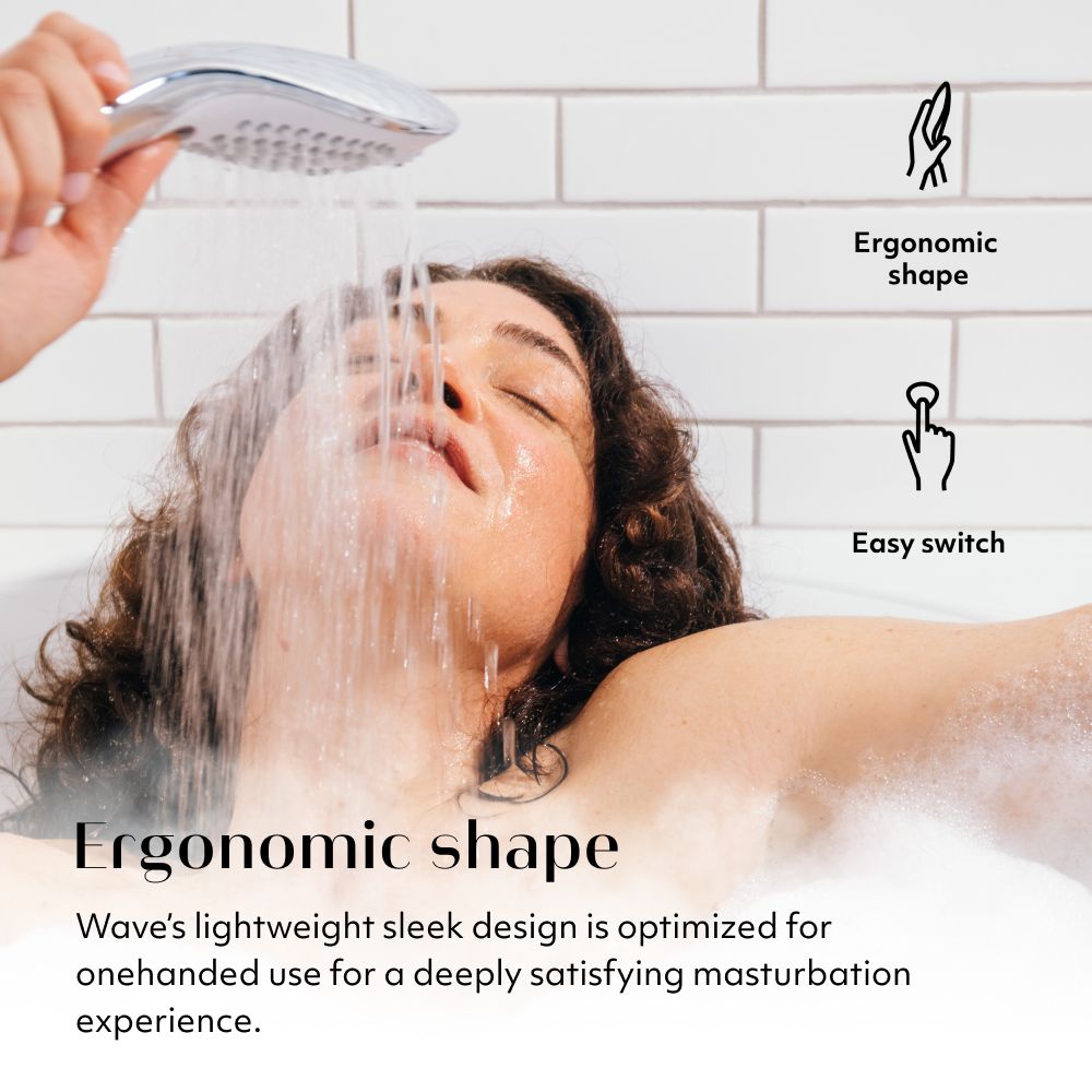 Womanizer Wave 2-in-1 Pleasure Stimulation Shower Head - Thorn & Feather