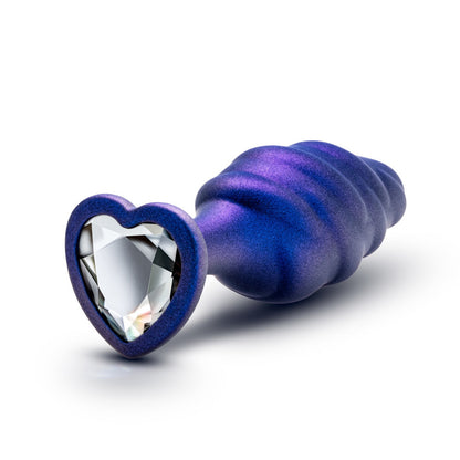 Matrix Bumped Bling Plug - Sapphire - Thorn & Feather